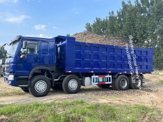 Sinotruk HOWO Pequeno caminhão de descarga traseiro leve Ming Mining 30 40 50 toneladas 8X4 10 12