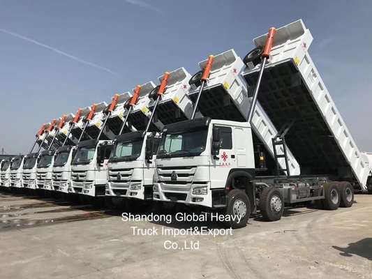Caminhão Basculante HOWO 371hp 380hp Usado Globalmente, Vendido a Quente, 35 Toneladas