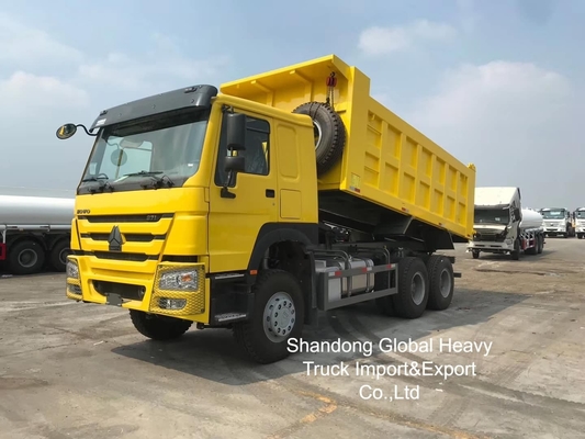Caminhão HOWO Usado 8X4 /6X4 Basculante Sinotruk Basculante 10 Rodas 50 Toneladas Caminhão Basculante Usado