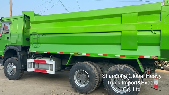 Caminhão basculante Sinotruk HOWO 6X4/8X4 A7/T7 10/12 rodas 371cv 18-25cbm para serviço pesado usado