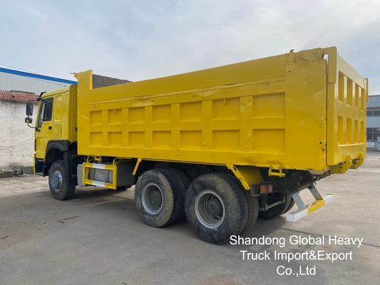 Caminhão basculante pesado Sinotruk HOWO 6X4/8X4 A7/T7 10/12 rodas 371cv/380cv 18-25cbm usado
