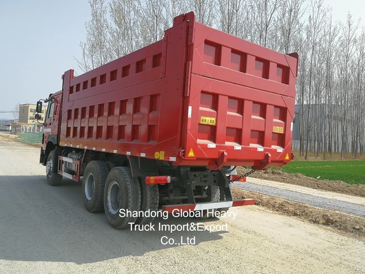 Caminhões basculantes HOWO 10 rodas 371HP/380HP/400HP/430HP usados