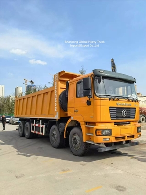 Caminhão basculante Shacman 8*4 12 rodas 380cv F3000 X3000 f2000 de alta qualidade de segunda mão