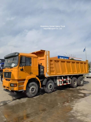 Caminhão basculante Shacman 8*4 12 rodas 380cv F3000 X3000 f2000 de alta qualidade de segunda mão