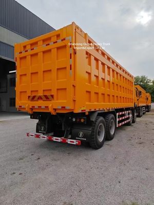 Shacman F3000 8x4 Mining Dump Truck com motor 430HP reforçado carroçaria de carga e cabine de dormir climatizado