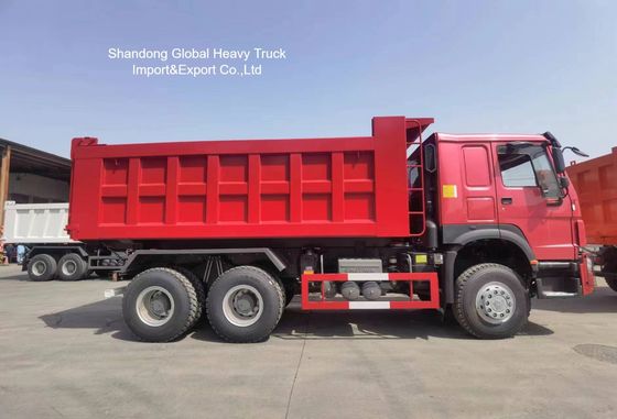 Truque de descarga pesado HOWO 8×4 com motor de 420 CV e chassi reforçado para mineração da Tanzânia