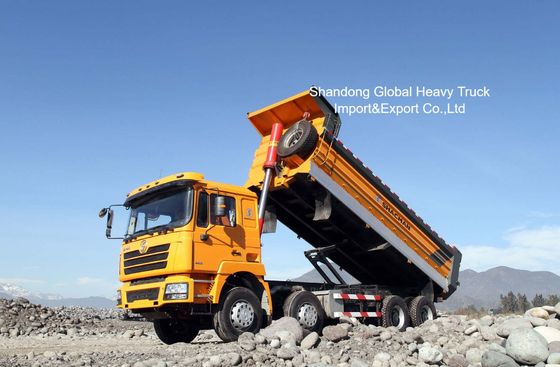 Shacman F3000 8x4 Mining Dump Truck com motor 430HP reforçado carroçaria de carga e cabine de dormir climatizado