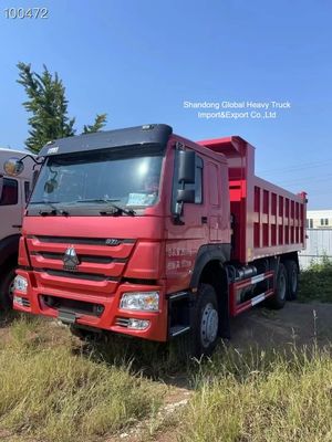 Truque de descarga pesado HOWO 8×4 com motor de 420 CV e chassi reforçado para mineração da Tanzânia