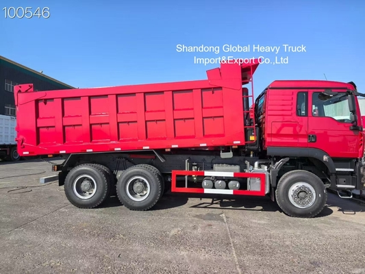 Novo Sinotruk HOWO 30 toneladas de carga pesada Sino Cargo 6X4 371HP 380HP 400HP off Road Dumper / Tipper / Dump Trucks
