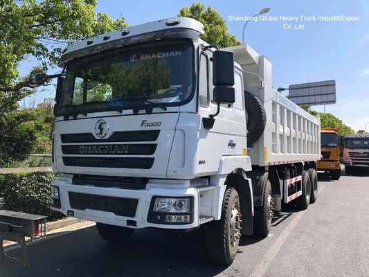 Shacman F3000 8x4 Dump Truck com motor de 420 hp e chassi de mineração reforçado para mineração e construção pesada