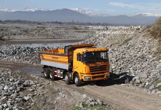 Shacman F3000 8x4 Dump Truck com motor de 420 hp e chassi de mineração reforçado para mineração e construção pesada