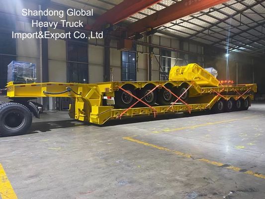 Semi-reboque de dois eixos de carga pesada de 40 pés - certificado ECE, CE