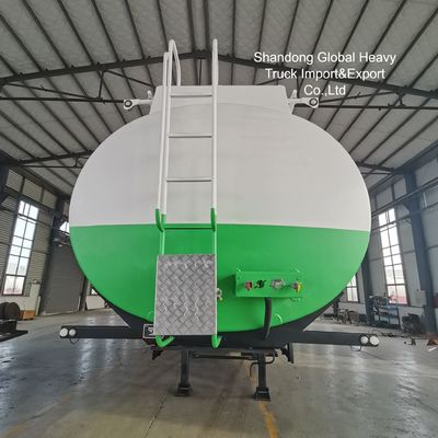 Cisterna de combustível de 3 eixos Semi-reboque 50000L Construção de aço