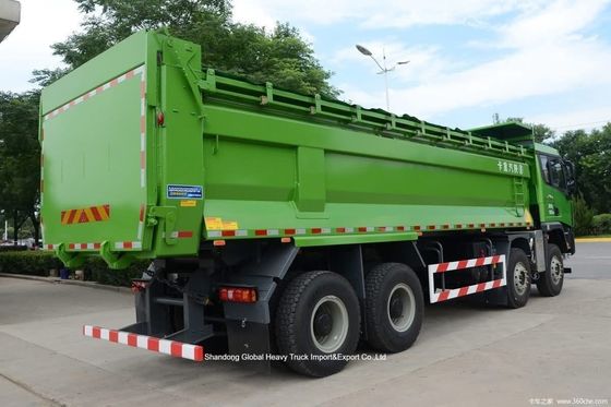 HOWO 8x4 camião de descarga pesado com chassi reforçado com motor de 420 hp e alta capacidade de carga útil para mineração da Tanzânia