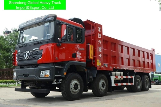 Caminhão Basculante Shacman F3000 X3000 H3000 M3000 HOWO 371 380 375 8X4 para serviço pesado