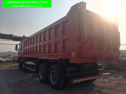 Shacman F3000 8×4 Dump Truck com motor de 420HP e corpo de aço de alta resistência para mineração da Tanzânia
