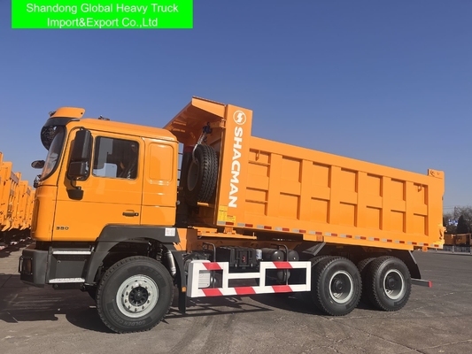 China Shacman F3000 H3000 Caminhão 400HP 20 Toneladas 6x4 10 Rodas Shacman Caminhão Basculante Usado Preço para Venda