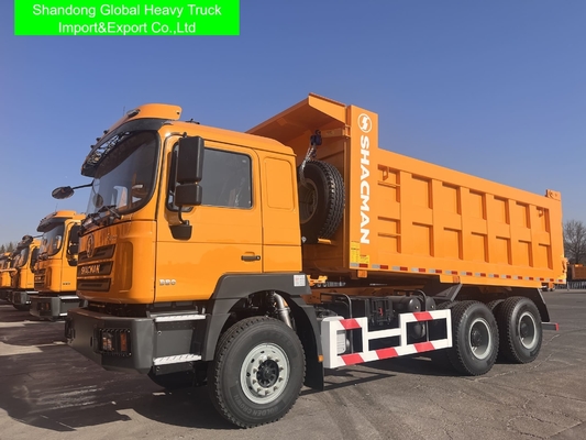 China Shacman F3000 H3000 Caminhão 400HP 20 Toneladas 6x4 10 Rodas Shacman Caminhão Basculante Usado Preço para Venda