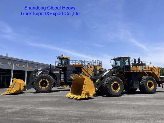 XCMG XC9350 Carregadeira de Rodas Elétrica de 35 Toneladas Transmissão Hidráulica