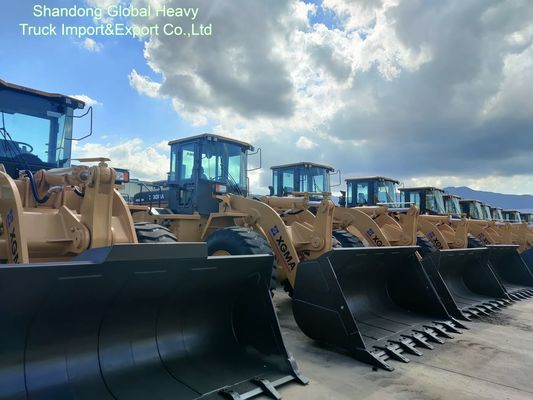 Carregador de rodas XCMG ZL50GN de segunda mão com carga nominal de 5 t e potência de 162 kW para pedreira e construção