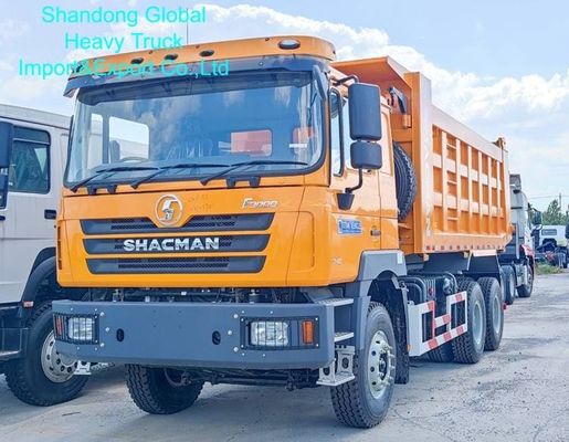 Caminhão de descarga pesado com capacidade de carga útil de 30-35 toneladas, tanque de combustível de 400 litros e pneus 12.00R20