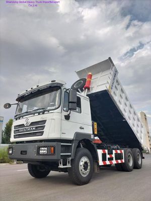 Caminhão Basculante Shacman F3000 Novo em Folha, com Capacidade de Carga de 30 Toneladas, Emissão Euro 2 e Sistema Hidráulico HYVA