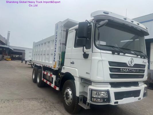 Caminhão Basculante Shacman F3000 Novo em Folha, com Capacidade de Carga de 30 Toneladas, Emissão Euro 2 e Sistema Hidráulico HYVA