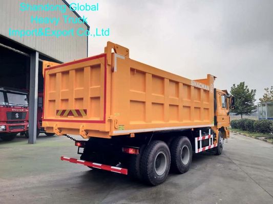 Caminhão de descarga pesado com capacidade de carga útil de 30-35 toneladas, tanque de combustível de 400 litros e pneus 12.00R20