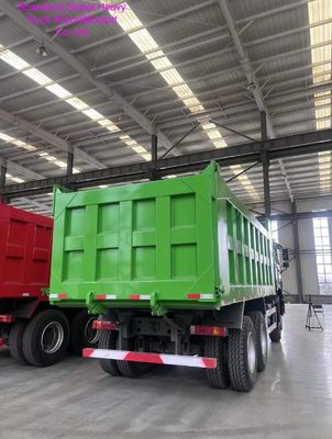 Sinotruk HOWO camião de descarga pesado com capacidade de carga de 25-30 toneladas 5600 × 2300 × 1500 mm caixa de carga e tanque de combustível de 400 l
