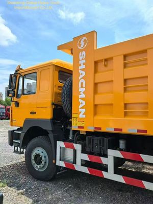 Shacman F3000 6×4 camião de lixo com 25-30 toneladas de carga útil construção pesada e chassi de aço de alta resistência
