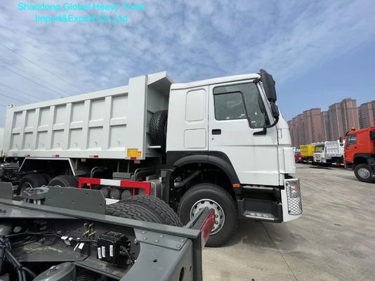 Sinotruk HOWO 400HP 420HP camião de descarga pesado com direção esquerda/direita e assento de suspensão pneumática