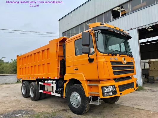 Shacman F3000 camião de descarga com Euro 3 emissões padrão 400 HP motor e 6x4 roda motriz para mineração pesada