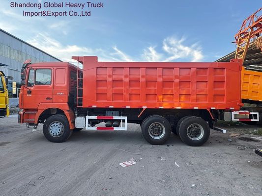 Good Condition 10 Wheeler Manual Diesel Shacman F3000 Dump Truck for Zimbabwe Market