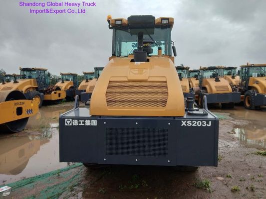 Rolo compactador vibratório usado XCMG Xs203j Preço do rolo de pneus (mais modelos à venda)