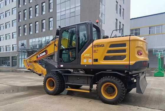 15.5-ton Wheel Excavator with 0.58cbm Bucket and 135 kW Engine for High Efficiency Earth Moving
