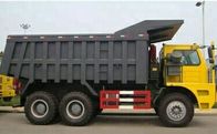 Caminhão basculante de 70 toneladas da mineração de 336 HP com alta velocidade da direção de poder da direção ZF8198