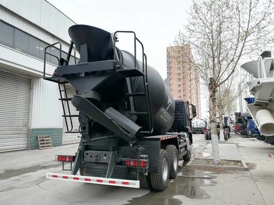 Caminhão Betoneira Sinotruk HOWO 6X4 para Serviços Pesados de 12m3, com Capacidade de Carga de 30T e Motor de 300-400cv