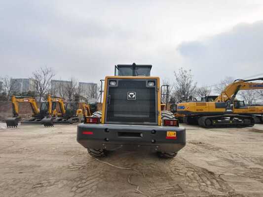 XCMG ZL50GN carregador de rodas de carga nominal de 5 toneladas com potência nominal de 162 kW e layout resistente à poeira para construção