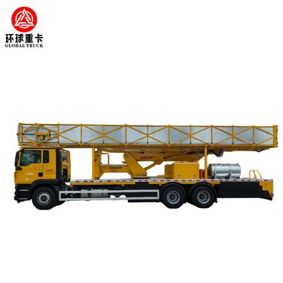 High Performance Bridge Inspection Truck with 20 Meters Working Height 360° Continuous Rotation and 4-Point Hydraulic Outriggers