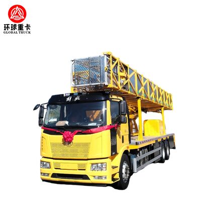 HOWO Sinotruk Sitrak Diesel Powered Bridge Inspection Vehicle with Folding Boom Lift, Euro 5 / Euro 6, 340-440 HP