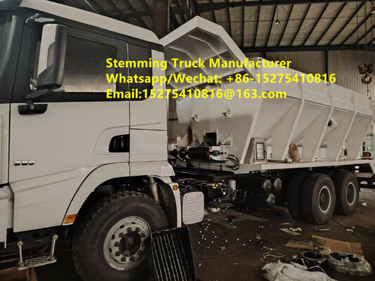Hot Selling Intelligent Stemming Truck Intelligent blasting of large open-pit mine hole filling vehicle 15 ton Multifunctional Mongolia Guinea Kazakhstan Uzbekistan Indonesia Congo Saudi Arabia