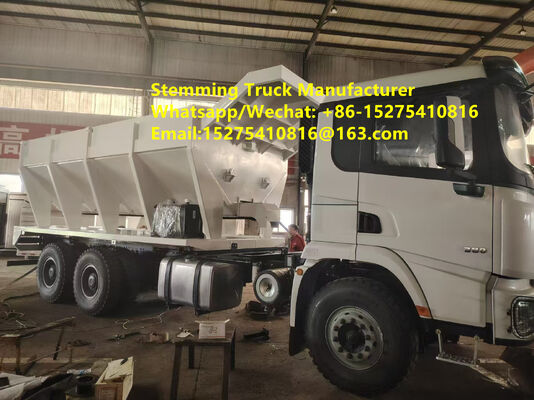 Hot Selling Intelligent Stemming Truck Intelligent blasting of large open-pit mine hole filling vehicle 15 ton Multifunctional Mongolia Guinea Kazakhstan Uzbekistan Indonesia Congo Saudi Arabia