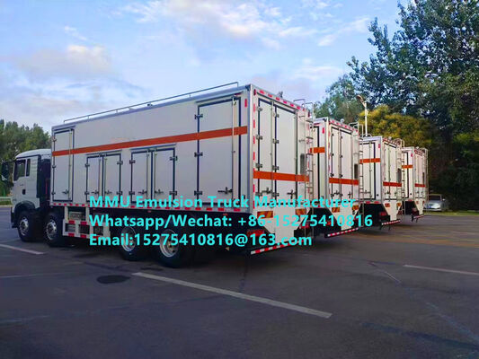 CUSTOMIZED CHINA MADE ORICA TREAD 15TON LOAD CAPACITY MIXING AND CHARGING EMULSION BULK EXPLOSIVE TRUCK MONGOLIA MINES BLAST KAZAKHSTAN UZBEKISTAN INDONESIA CONGO DRCMMU FOR SIMANDOU IRON ORE