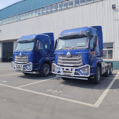 HOWO NX Caminhão-trator com 6×4 rodas motrizes, motor diesel pesado e cabina de dormir de telhado alto para mineração e transporte de mercadorias de longa distância