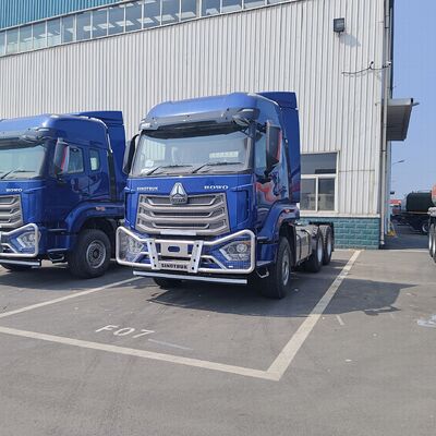 HOWO NX 6×4 caminhão-trator com motor de 380 cv e estrutura pesada para transporte de carga pesada