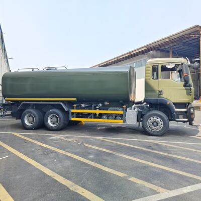 HOWO TX 6×4 camião-tanque de água com carga útil de 20 toneladas e norma de emissões Euro 2 para supressão de poeira na estrada e utilização municipal