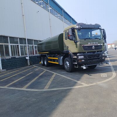 HOWO TX 6×4 Camião-tanque de água com carga útil de 20 T e norma de emissões Euro 2 para controlo de poeira rodoviária