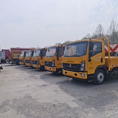 HOWO 4×2 caminhão de tração com motor a diesel com sistema de controle hidráulico e design modular de absorção de energia para a segurança rodoviária