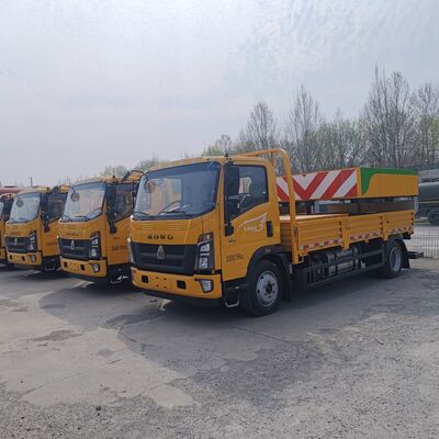 HOWO 4×2 Truck de almofada de acidente com absorção de energia de alto desempenho e design de substituição modular para a segurança rodoviária