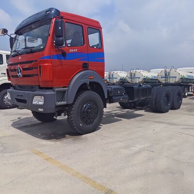 BEIBEN 2638 6×4 caminhão-trator pesado com motor WEICHAI de 380 hp e chassi de tecnologia Mercedes-Benz